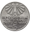 Germany, Federal Republic. 5 Mark 1979, 100th Birthday Anniversary of Otto Hahn