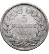 France, Louis-Philippe (1830-1848). 5 Francs 1834 W, Lille Mint