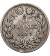 France, Louis-Philippe (1830-1848). 5 Francs 1837 W, Lille Mint