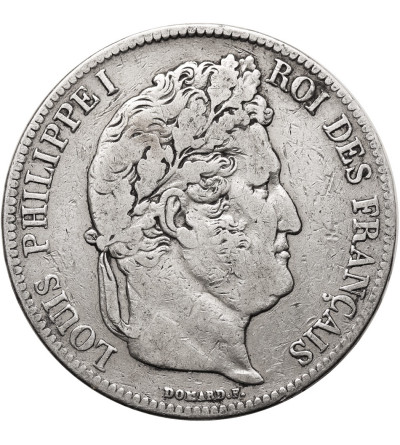 Francja, Louis-Philippe (1830-1848). 5 franków 1838 A, Paryż