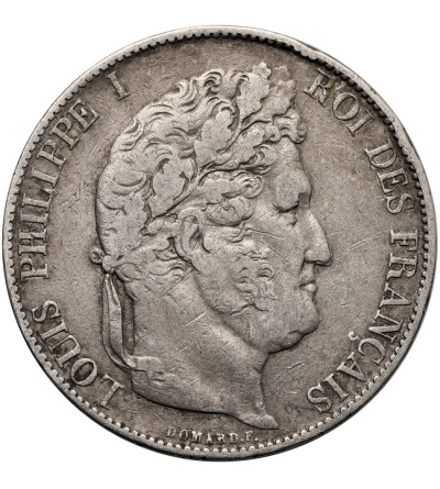 France, Louis-Philippe (1830-1848). 5 Francs 1846 W, Lille Mint