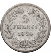 France, Louis-Philippe (1830-1848). 5 Francs 1834 B, Rouen Mint