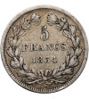 Francja, Louis-Philippe (1830-1848). 5 franków 1834 D, Lyon