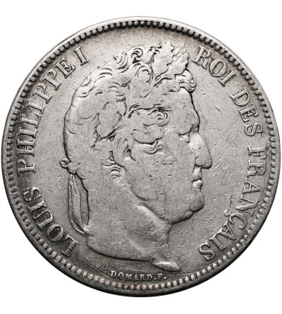 Francja, Louis-Philippe (1830-1848). 5 franków 1833 A, Paryż