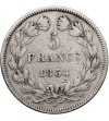 Francja, Louis-Philippe (1830-1848). 5 franków 1834 T, Nantes