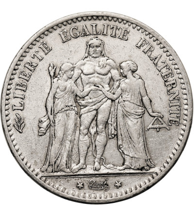 Francja, Trzecia Republika (1871-1940). 5 franków 1875 A, Paryż, Herkules