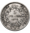 Francja, Trzecia Republika (1871-1940). 5 franków 1875 A, Paryż, Herkules