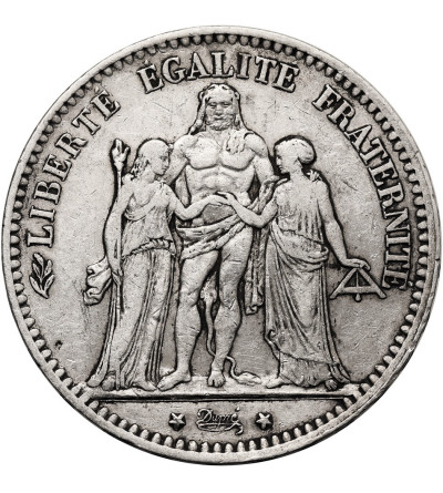 France, Third Republic (1871-1940). 5 Francs 1876 A, Paris, Hercules