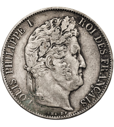 Francja, Louis-Philippe (1830-1848). 5 franków 1847 A, Paryż