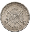 Francja, Napoleon III (1852-1870). 5 franków 1870 A, Paryż