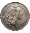 France, Louis XV (1715 - 1774). Silver Jeton (Token) of the Royal Academy of Sciences (L'Académie des sciences), 1747