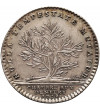 France, Louis XV (1715 - 1774). Silver Jeton (Token) Chambre aux Deniers, 1758