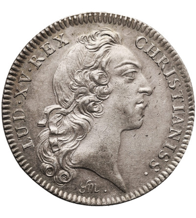 France, Louis XV (1715 - 1774). Silver token (Jeton) Ordinaire des Guerres - War Administration, 1747