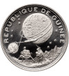 Guinea. 250 Francs 1969, Landing on the Moon, series: 10th Anniversary of Independence