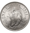 Bahamas, Elizabeth II (1952-2022). 1 Dollar 1966