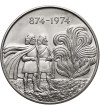 Iceland. 1000 Krónur 1974, 1100th Anniversary of the First Settlement on the Island