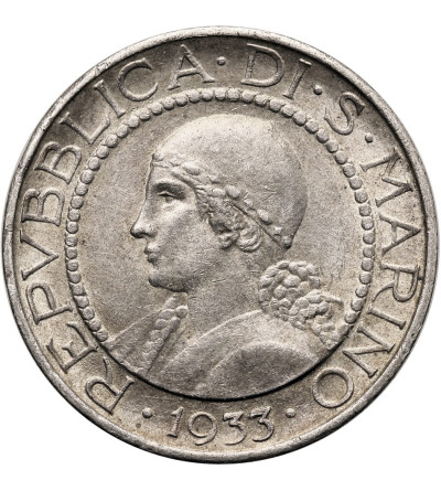 San Marino. 5 Lire 1933