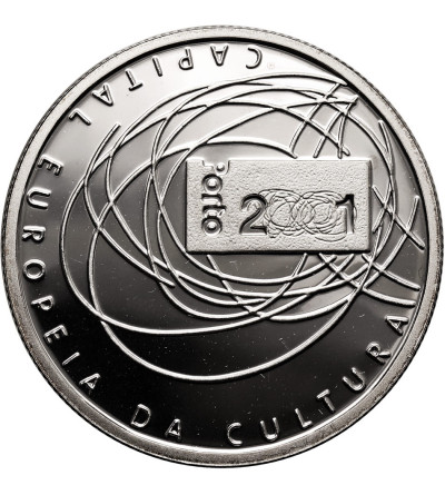 Portugal. 500 Escudos 2001, Porto - European Culture Capital - Proof