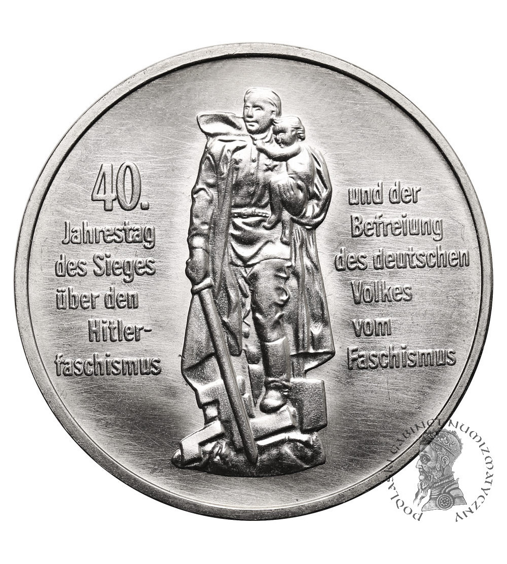 Germany, Democratic Republic (GDR/DDR). 10 Mark 1985, 40th Anniversary of Liberation from Fascism