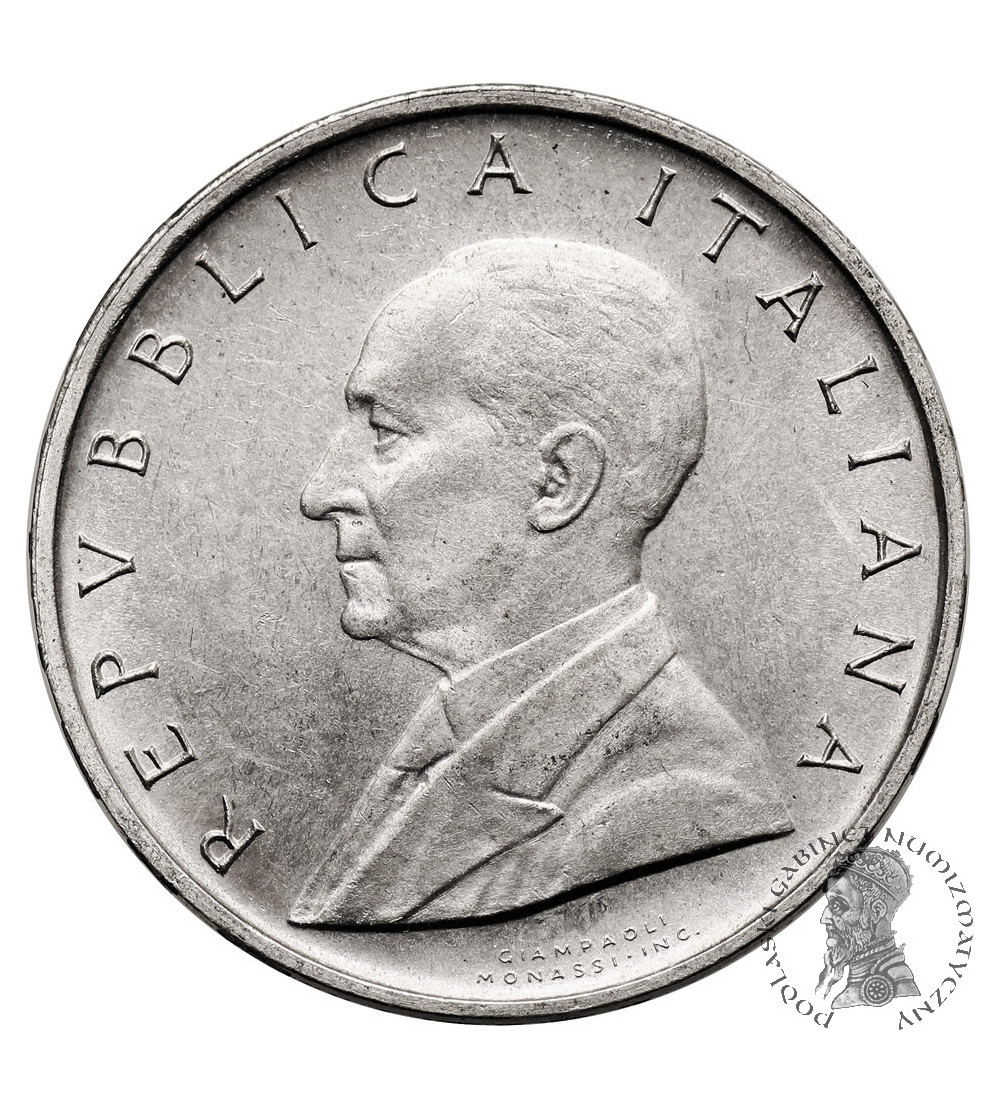 Italy. 500 Lire 1974, 100th Anniversary of the Birth of Guglielmo Marconi