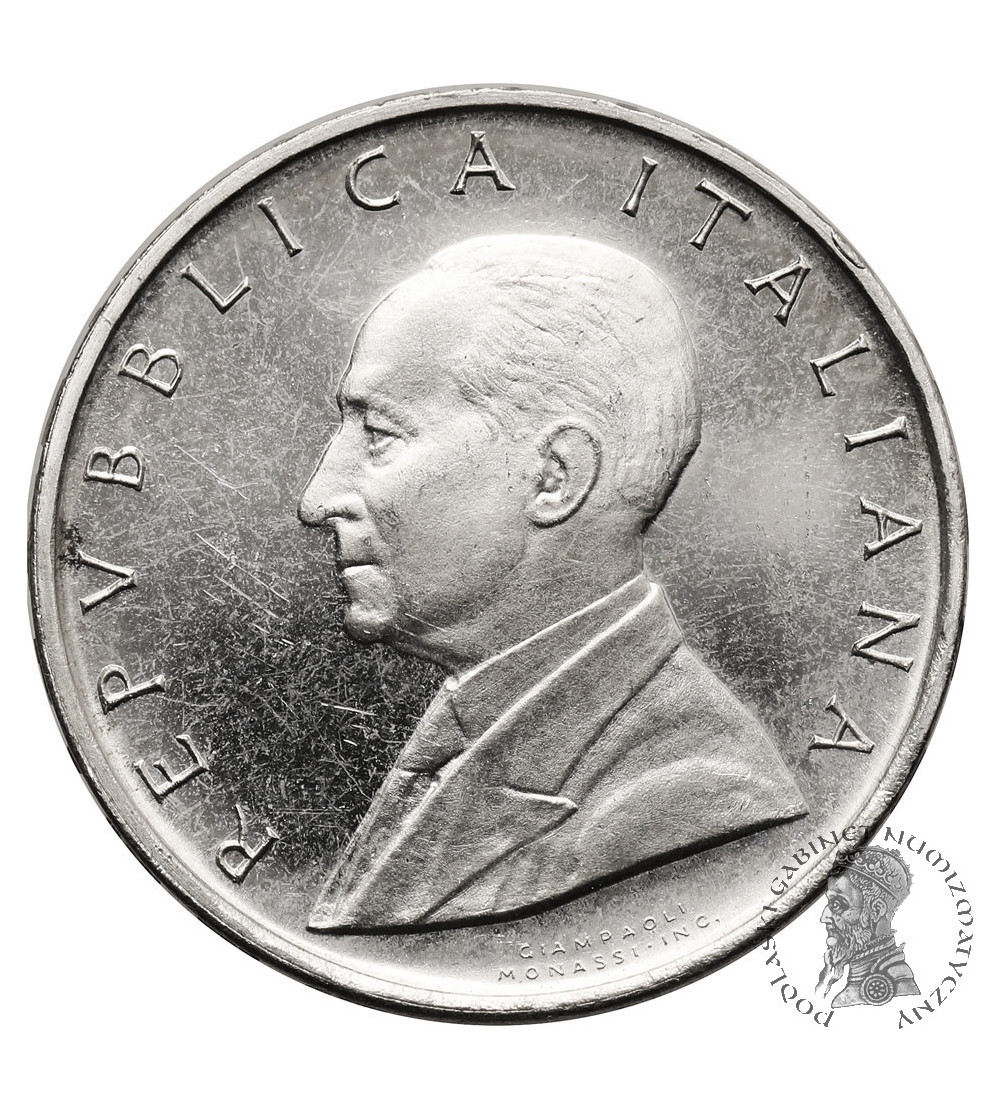 Italy. 500 Lire 1974, 100th Anniversary of the Birth of Guglielmo Marconi