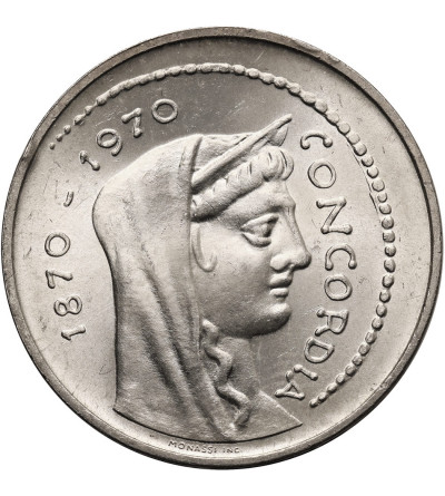 Italy. 1000 Lire 1970, Centenary of Rome as capital of Italy