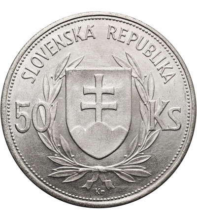 Slovakia. 50 Korún 1944, Fifth Anniversary of the Slovak Republic