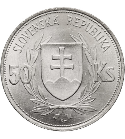 Slovakia. 50 Korún 1944, Fifth Anniversary of the Slovak Republic