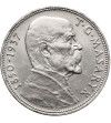 Czechoslovakia. 20 Korun 1937, Death of President Masaryk