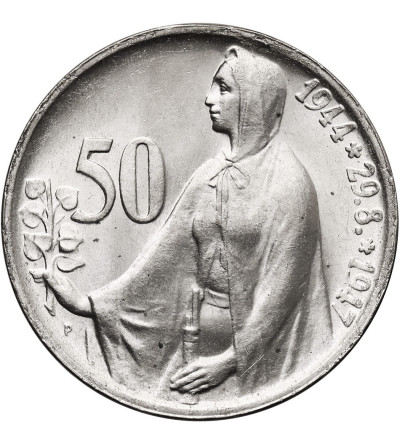 Czechoslovakia. 50 Korun 1947, 3rd anniversary of the Slovak Uprising