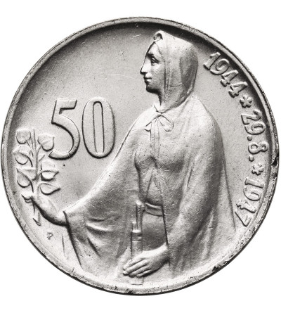 Czechoslovakia. 50 Korun 1947, 3rd anniversary of the Slovak Uprising