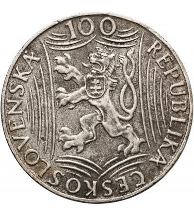 Czechosłowacja. 100 Korun 1949, 70 Urodziny Józefa Stalina