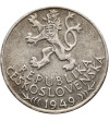 Czechosłowacja. 100 Korun 1949, 700-lecie przywilejów górniczych Jihlavy