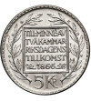 Sweden. 5 Kronor 1966, 100th Anniversary of Constitutional Reform