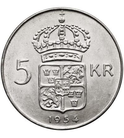 Szwecja. 5 koron 1954 TS