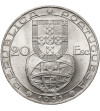 Portugalia. 20 Escudos 1953, 25 Rocznica Reformy Finansowej