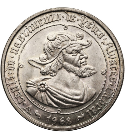 Portugal. 50 Escudos 1968, 500th Anniversary of the Birth of Pedro Alvares Cabral