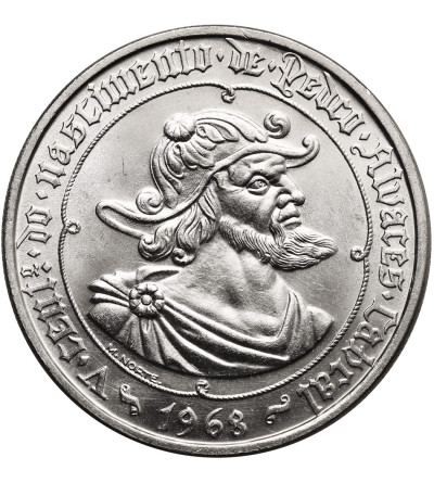 Portugal. 50 Escudos 1968, 500th Anniversary of the Birth of Pedro Alvares Cabral