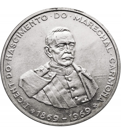 Portugal. 50 Escudos 1969, Centenary of the birth of Marechal Carmona