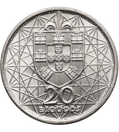 Portugal. 20 Escudos 1966, Opening of the Salazar Bridge