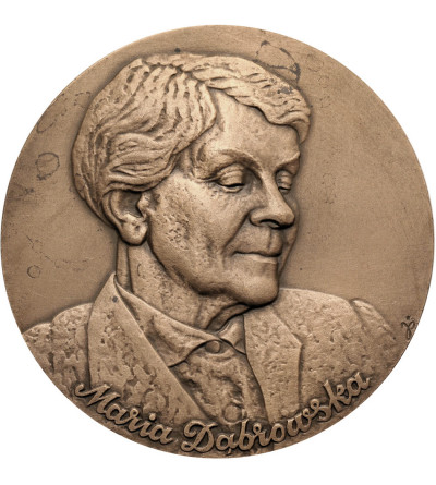 Poland, PRL (1952-1989), Kalisz. Medal 1987, Maria Dabrowska