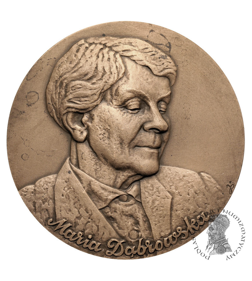 Poland, PRL (1952-1989), Kalisz. Medal 1987, Maria Dabrowska