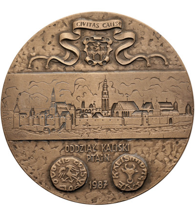 Polska, PRL (1952–1989), Kalisz. Medal 1987, Maria Dąbrowska