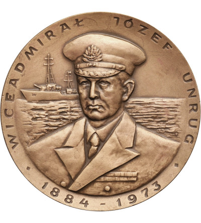 Poland, PRL (1952-1989). Medal 1985, Vice Admiral Józef Unrug