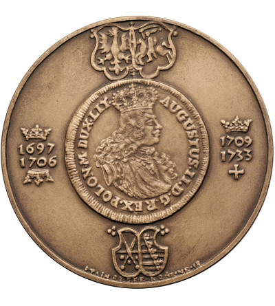 Poland, PRL (1952-1989). Medal 1982, August II Mocny (Wettin), Royal Series