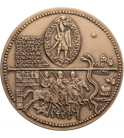 Poland, PRL (1952-1989). Medal 1984, Konrad Mazowiecki, Royal Series