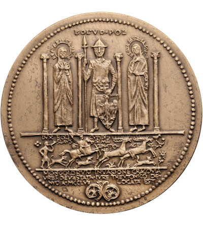 Poland, PRL (1952-1989). Medal 1986, Bolesław V the Chaste, Royal Series