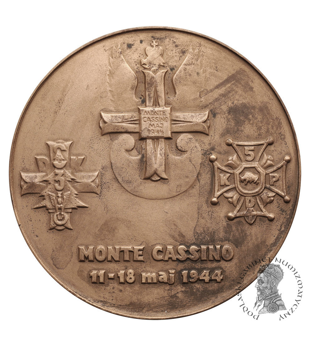 Poland, PRL (1952-1989). Medal 1984, Monte Cassino May 11-18