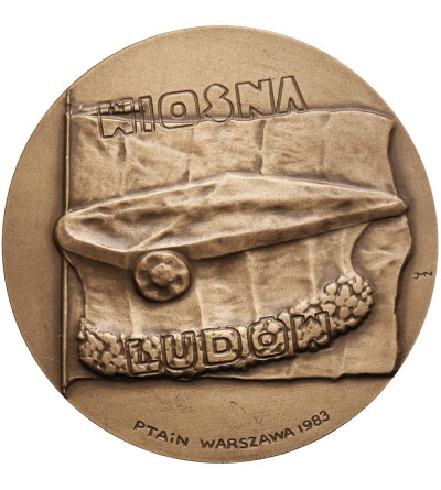 Polska, PRL (1952–1989). Medal 1984, Wiosna Ludów, Ludwik Mierosławski