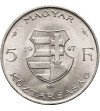 Hungary. 5 Forint 1947, Lajos Kossuth